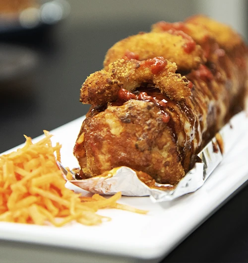 Camaronazo jumbo shrimp roll